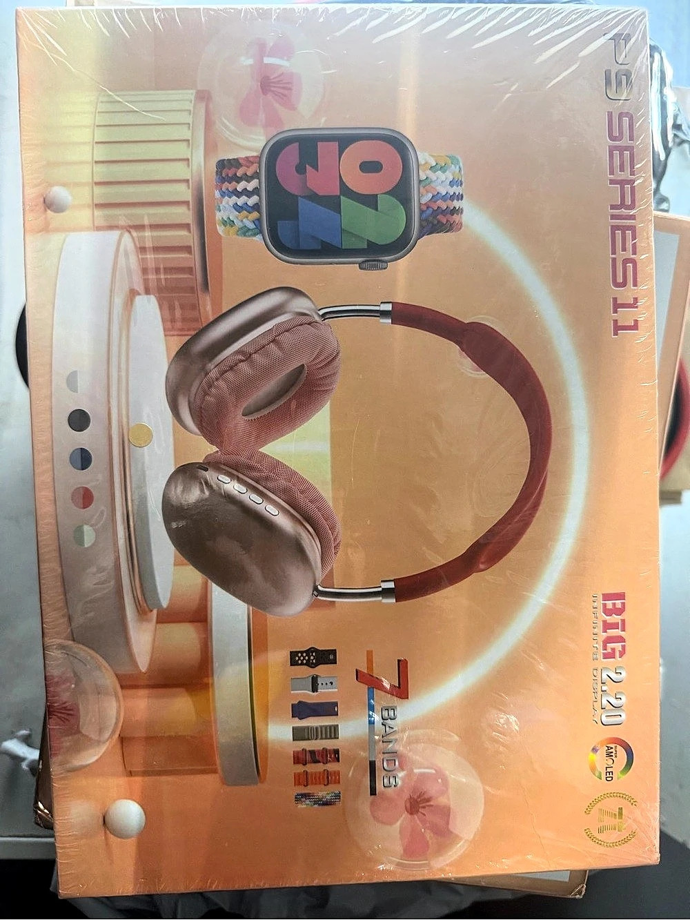 P9 Series 11 Smart Watch Combo Box Set
